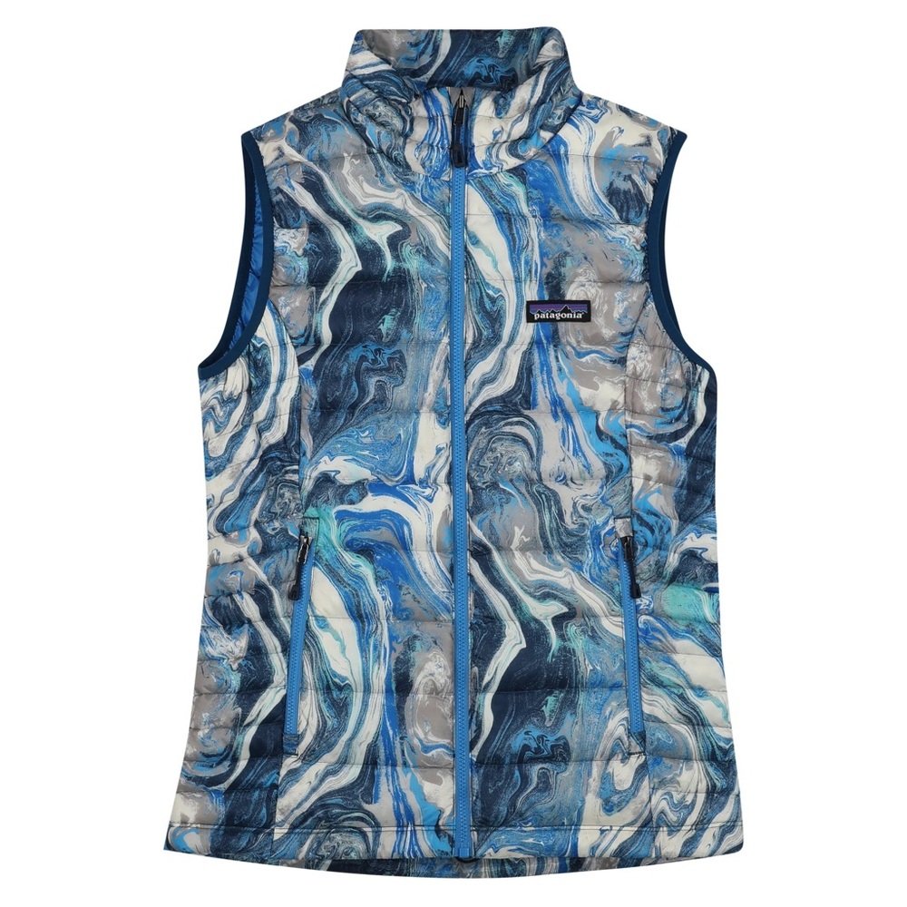 Patagonia Blue and Gray Women's Vest